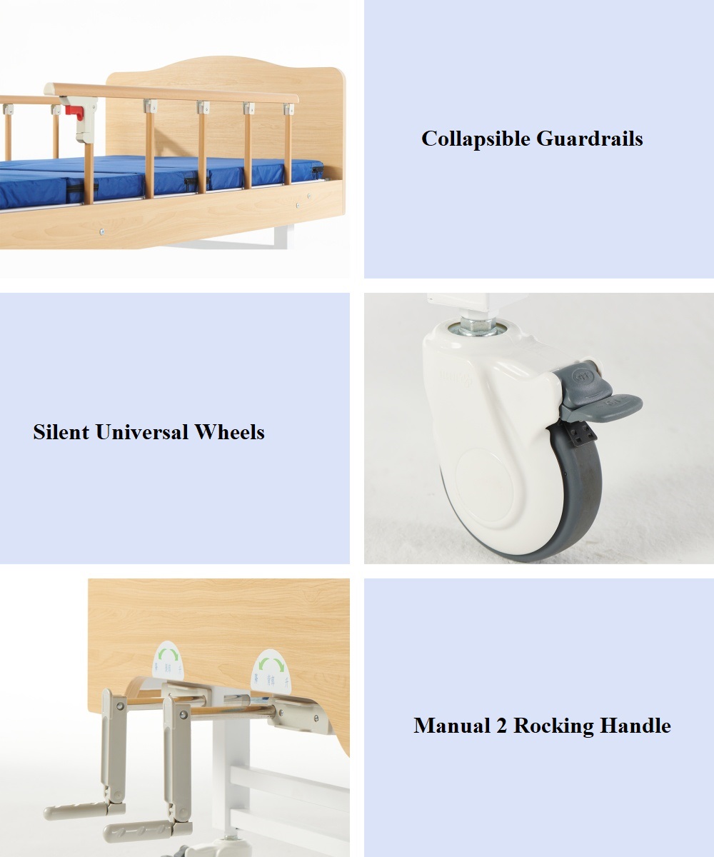 manual nursing bed