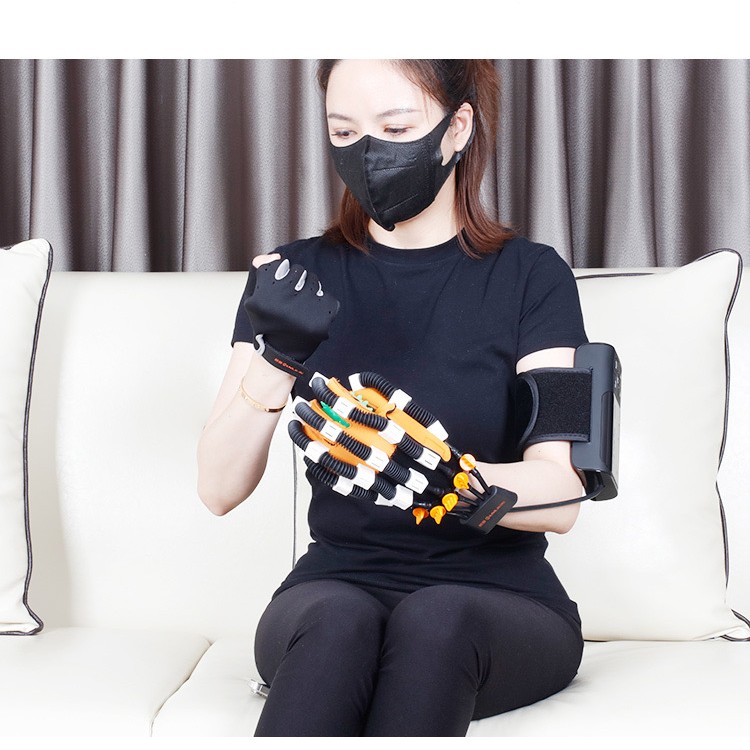 реабилитационные роботизированные перчатки, делают терапию изображения, помогают инсульту, гемиплегии, восстановлению функции рук, двигательной функции верхних конечностей;
